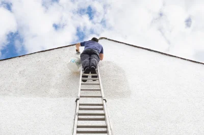 Peinture extérieure à Volckerinckhove — façades et ravalement